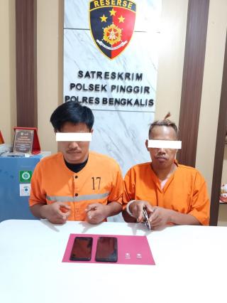 Polsek Pinggir Bongkar Peredaran Ekstasi di Kawasan Hiburan: Dua Tersangka Ditangkap, Satu Bandar Diburu